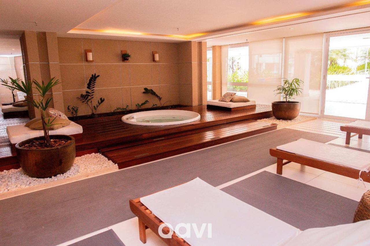 Qavi - Flat Resort Beira Mar Cotovelo #Inmare322 Парнамирин Экстерьер фото