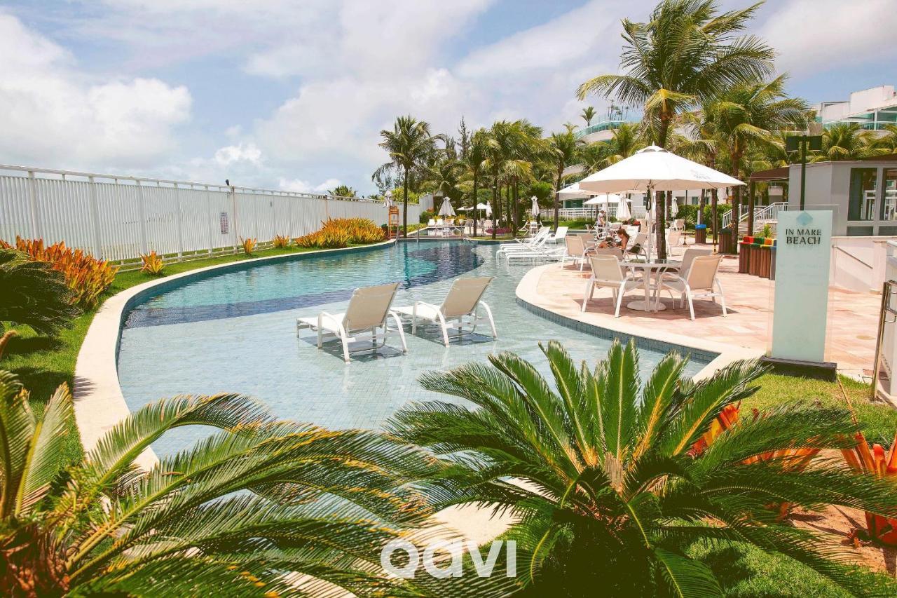 Qavi - Flat Resort Beira Mar Cotovelo #Inmare322 Парнамирин Экстерьер фото