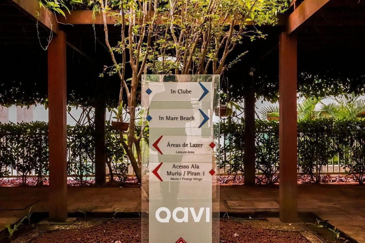 Qavi - Flat Resort Beira Mar Cotovelo #Inmare322 Парнамирин Экстерьер фото