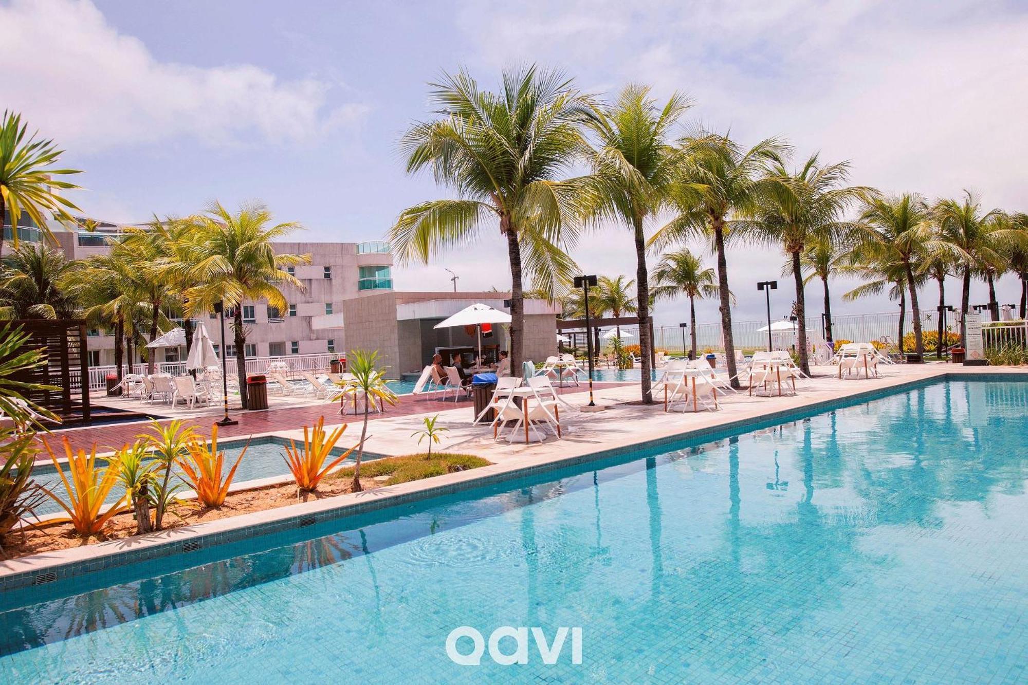 Qavi - Flat Resort Beira Mar Cotovelo #Inmare322 Парнамирин Экстерьер фото