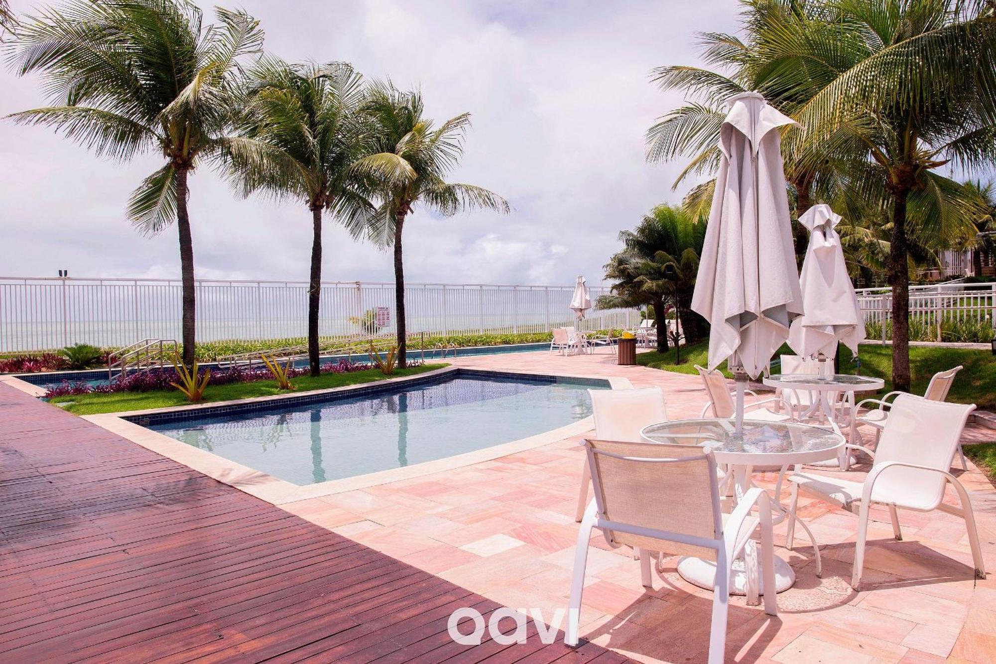 Qavi - Flat Resort Beira Mar Cotovelo #Inmare322 Парнамирин Экстерьер фото