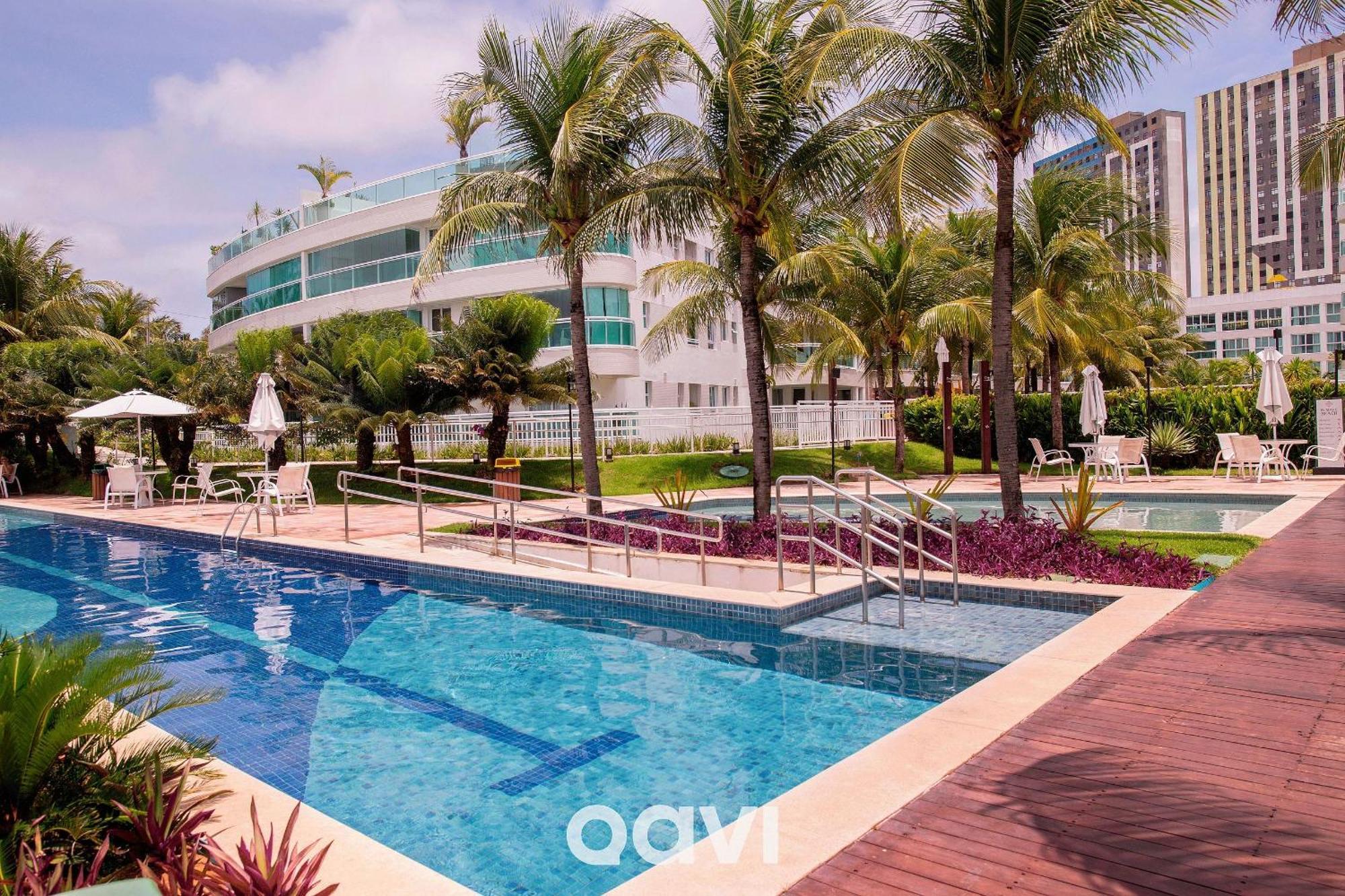 Qavi - Flat Resort Beira Mar Cotovelo #Inmare322 Парнамирин Экстерьер фото